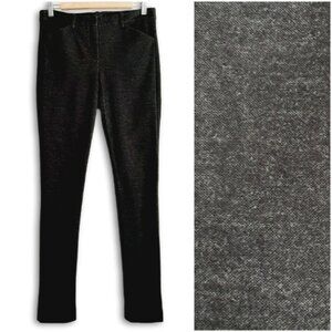 THEORY Taye K Jackson Comfy Stretch Skinny Trousers Dress Pants Gray Sz 10